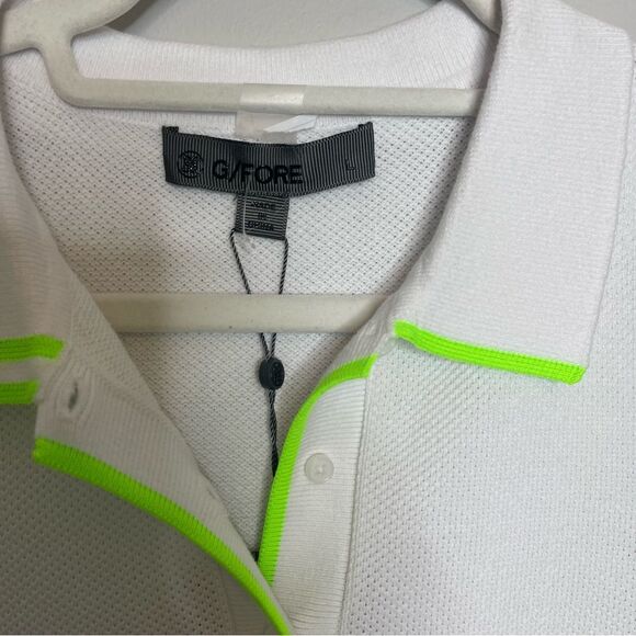 G/FORE Womens Cotton Pique SL Polo Dress NWT Large - Picture 7 of 11